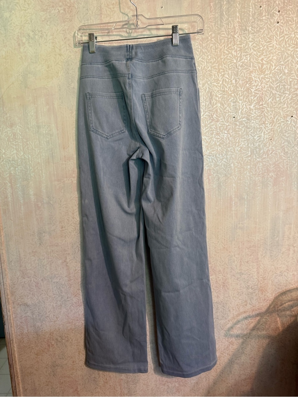 HALARA Flex High Rise 5 Pocket Wide Leg Jeans Everyday Comfort, Stonewashed XS - Picture 4 of 8